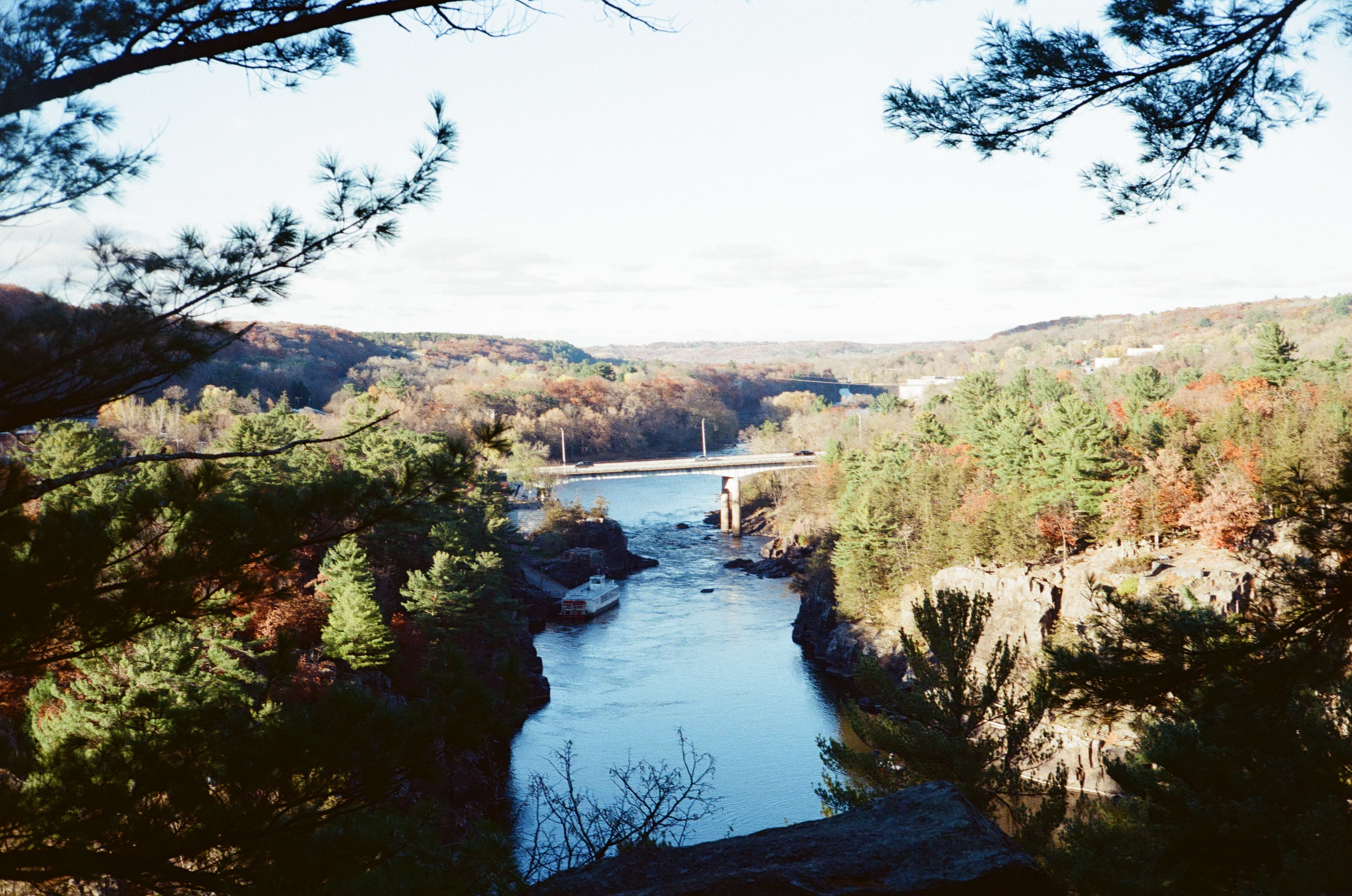 Interstate State Park, St Croix Falls WI - Bridge over the St Croix River